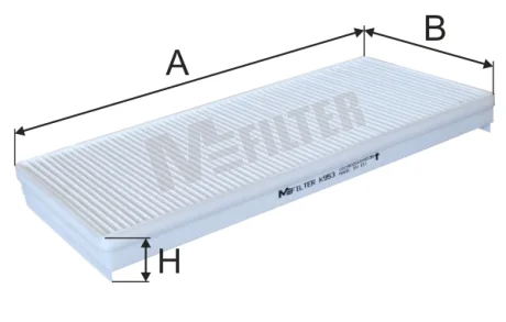Фильтр салона M-FILTER MFILTER K953