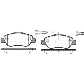 Колодки гальмівні дискові WOKING P1000311