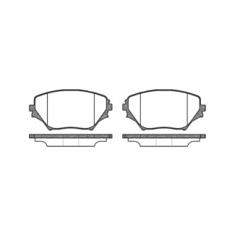 Гальмівні колодки дискові WOKING P913300