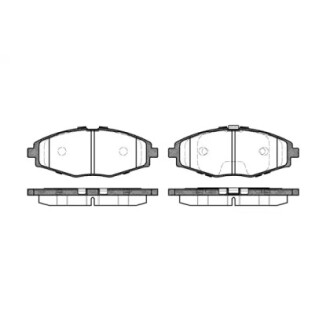 Колодки гальмівні дискові WOKING P796300