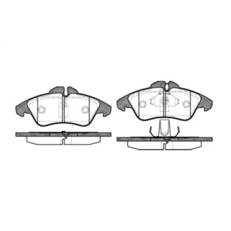 Колодки гальмові дискові передні WOKING P478300