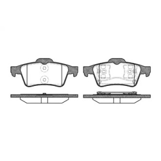 Колодки тормозные дисковые WOKING P942300