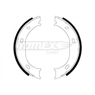 Гальмівні колодки барабанні TOMEX 2117