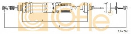 Трос зчеплення COFLE 11.2248