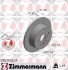 Диск тормозной (задний) Toyota Camry/Lexus ES 11- (281x10) (с покрытием) (полный) ZIMMERMANN 590.2832.20 (фото 1)