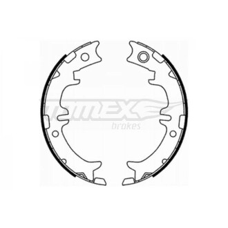 Гальмівні колодки барабанні TOMEX 2176
