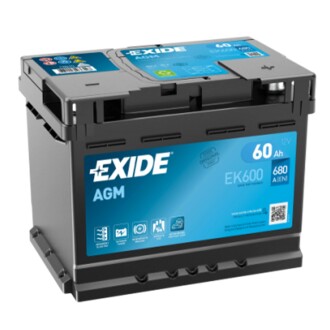 Акумулятор 6 CT-60-R EXIDE EK600