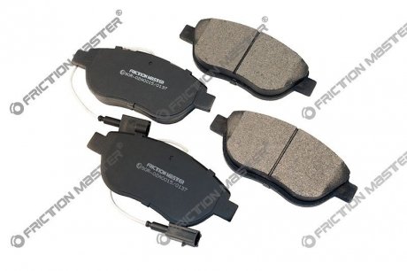 Колодки гальмівні дискові Brake Pads Premium FRICTION MASTER MKD1618 (фото 1)