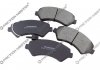 Колодки гальмівні дискові Brake Pads Premium FRICTION MASTER MKD1540 (фото 1)