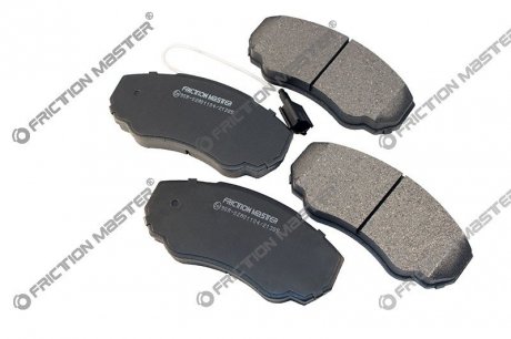 Колодки гальмівні дискові Brake Pads Premium FRICTION MASTER MKD1198 (фото 1)