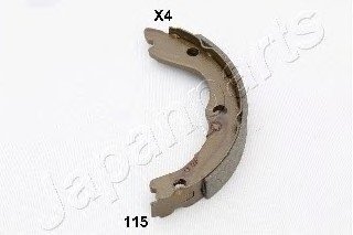 NISSAN Колодки ручн. торм. X-Trail 01- (172*22) JAPANPARTS GF-115AF