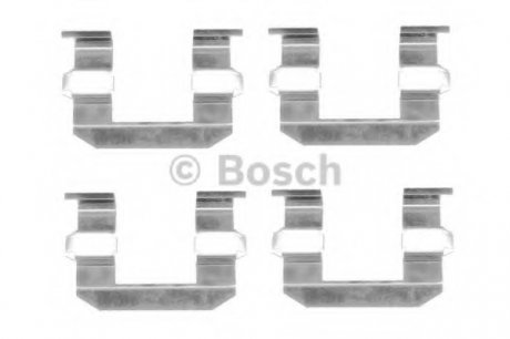 Комплектуючі, колодки дискового гальма BOSCH 1987474344 (фото 1)