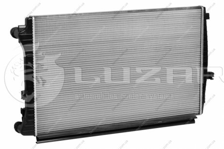Радіатор охолодження Octavia A7 1.4TSi/1.6TDi/2.0TDi (13-)/Golf VII 1.4TSi/1.2TSi (12-) АКПП/МКПП LUZAR LRc 18EM (фото 1)