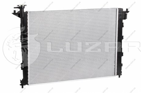 Радиатор охлаждения Sportage III 1.6i / 2.0i / 2.4i (10-) / iX35 2.0i (10-) АКПП LUZAR LRc 081S5 (фото 1)