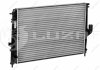 Радиатор охлаждения Logan 1.4,1.6 (08-) / Duster 1.6/2.0 (10-) АКПП (алюм-паян) LUZAR LRc 09198 (фото 2)