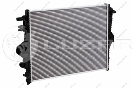 Радиатор охлаждения Cayenne 3.0TDi / 3.0TSi / 3.6FSi / 3.6TFSi (10-) АКПП/МКПП LUZAR LRc 1858 (фото 1)