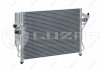 Радиатор кондиционера Getz 1.1/1.3/1.4/1.6 (02-) АКПП/МКПП с ресивером LUZAR LRAC 081C1 (фото 2)