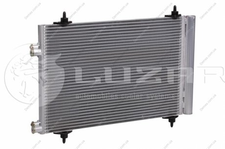Радіатор кондиціонера Citroen C4 1.4i / 1.6i / 2.0i (04-) з ресивером LUZAR LRAC 20GK