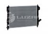 Радіатор охолодження Авео T255 (2010-)/ВИДА 109 л/с (2012-) автомат (алюм-паяний)) LUZAR LRc 05180 (фото 1)