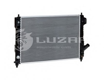 Радіатор охолодження Авео T255 (2010-)/ВИДА 109 л/с (2012-) автомат (алюм-паяний)) LUZAR LRc 05180