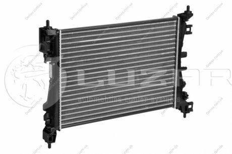 Радіатор охолодження Corsa D (06-) 1.0i / 1.2i (Z12XEP) / 1.4i (Z14XEP) LUZAR LRc 2140 (фото 1)