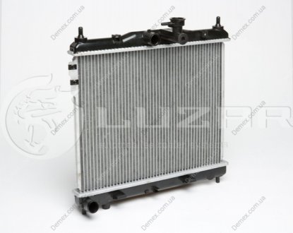 Радиатор охлаждения Getz 1.1/1.3/1.4/1.6 (02-) МКПП (алюм) LUZAR LRc HUGz02110