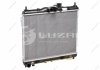 Радиатор охлаждения Getz 1.1/1.3/1.4/1.6 (02-) АКПП (алюм) LUZAR LRc HUGz02235 (фото 2)