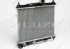 Радиатор охлаждения Getz 1.1/1.3/1.4/1.6 (02-) АКПП (алюм) LUZAR LRc HUGz02235 (фото 4)