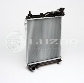 Радіатор охолодження Getz 1.1/1.3/1.4/1.6 (02-) МКПП (алюм) LUZAR LRc HUGz02320