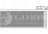 Радиатор интеркулера Jetta 1.4TSi (11-) / Octavia A7 1.4TSi (13-) LUZAR LRIC 189B (фото 3)
