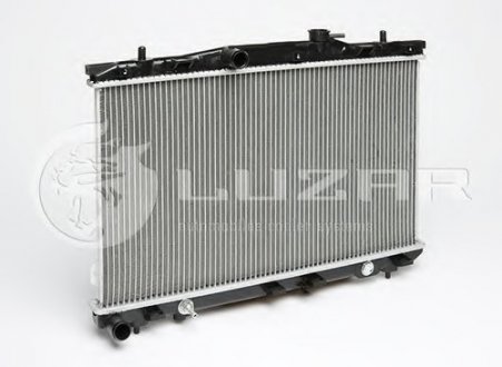 Радиатор охлаждения Elantra 1.6/1.8/2.0 (00-) АКПП (алюм) LUZAR LRc HUEl00251 (фото 1)