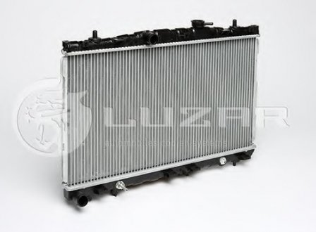 Радіатор охолодження Elantra 1.6/1.8/2.0 (00-) АКПП (алюм) LUZAR LRc HUEl00210