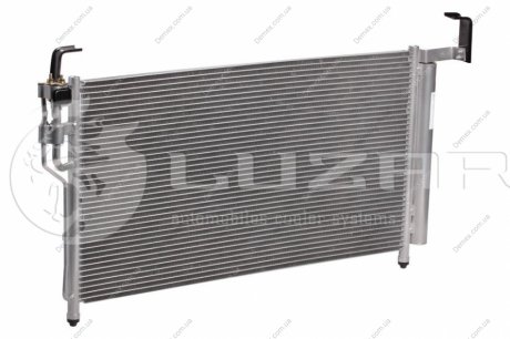 Радиатор кондиционера с ресивером H-1/Starex (07-) 2.5TD/2.4i LUZAR LRAC 08H4 (фото 1)