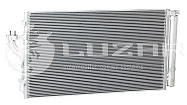 Радіатор кондиціонера Sportage 1.6/2.0/2.4 (10-) АКПП/МКПП LUZAR LRAC 08S5 (фото 1)
