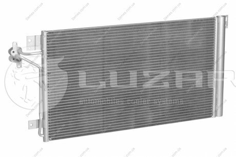 Радиатор кондиционера T5 1.9/2.0/2.5/3.2 (03-) АКПП/МКПП LUZAR LRAC 18H7 (фото 1)