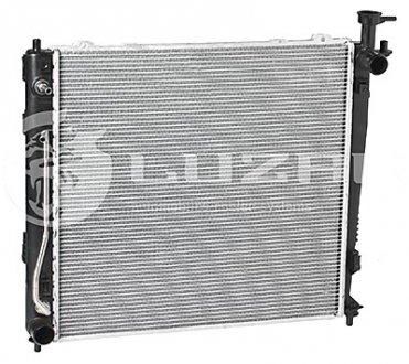 Радиатор охлаждения Sorento/Santa fe 2.2CRDI (09-) АКПП LUZAR LRc 081P3 (фото 1)