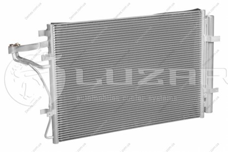Радиатор кондиционера с ресивером Hyundai Сreta (14-) LUZAR LRAC 08M0 (фото 1)