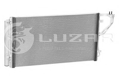 Радиатор кондиционера Optima 2.0/2.4 (11-) АКПП/МКПП LUZAR LRAC 08R0 (фото 1)