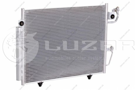 Радиатор кондиционера Pajero IV (06-) с ресивером LUZAR LRAC 11189 (фото 1)