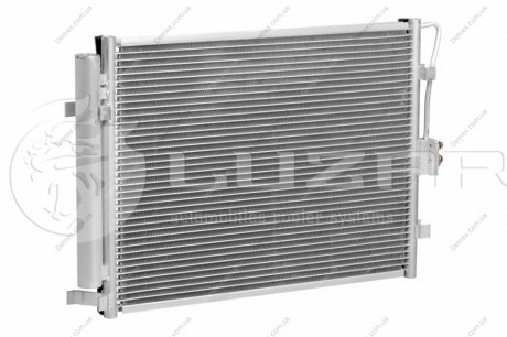 Радиатор кондиционера Soul 1.6 (09-) АКПП/МКПП LUZAR LRAC 08K2 (фото 1)