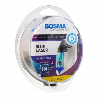 Автолампа 60 W 12 V темно-блакитна BOSMA 3684 (фото 1)