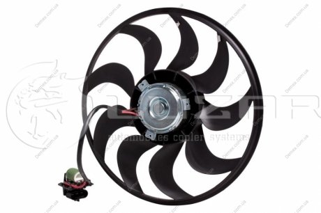 Вентилятор охлаждения радиатора Авео T300 (11-) LUZAR LFc 0595