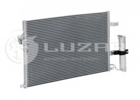 Радиатор кондиционера Лачетти с ресивером LUZAR LRAС 0578 (фото 1)
