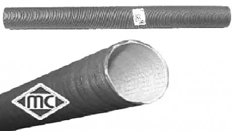 Шланг отопителя 65x500 METALCAUCHO 02211
