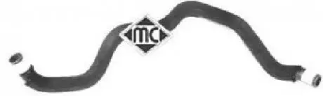 Патрубок радіатора METALCAUCHO 08585