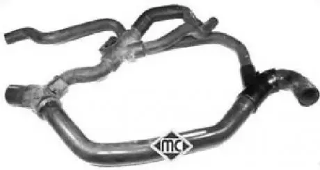 Патрубок радиатора METALCAUCHO 08732