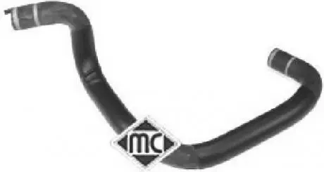 Патрубок радиатора METALCAUCHO 08671