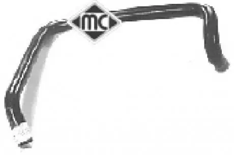 Патрубок радиатора METALCAUCHO 08314