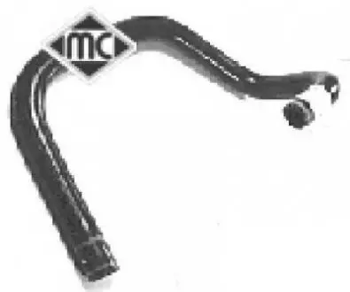 Патрубок радиатора METALCAUCHO 08315