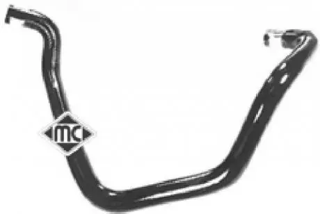Патрубок радіатора METALCAUCHO 08438
